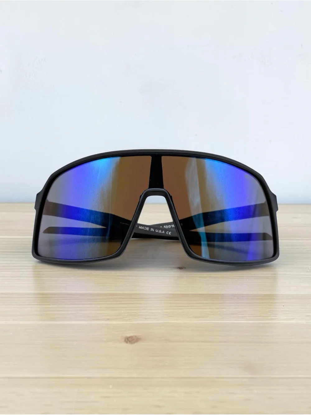 Oakley Sutro Lite Sweep Sunglasses Matte Black Prizm Sapphire Shield